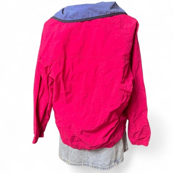 Columbia Women's L Pink Windbreaker Jacket Ron Jon Surf Shop Cocoa Beach Vintage - Picture 4 of 5